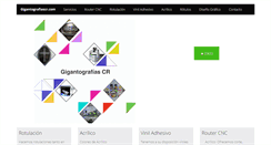 Desktop Screenshot of gigantografiascr.com